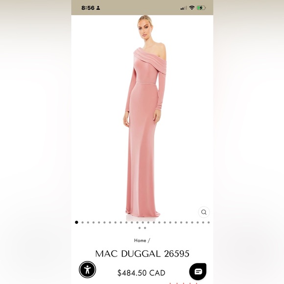 Mac Duggal size 6 - Picture 2 of 10